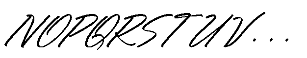 Hulatin Italic Font UPPERCASE