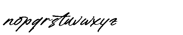 Hulatin Italic Font LOWERCASE