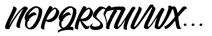 Hullgaria Regular Font UPPERCASE