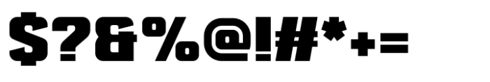 Hulm Cut Black Font OTHER CHARS