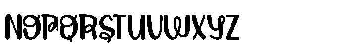 Human Form Font UPPERCASE