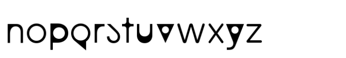 Human Max Normal Font LOWERCASE