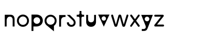 Human Max Regular Font LOWERCASE