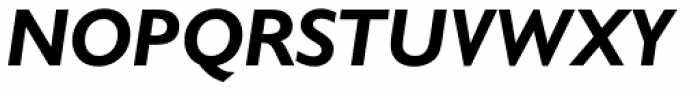 Humanist 521 BT Bold Italic Font UPPERCASE