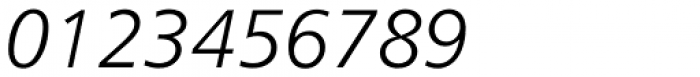 Humanist 777 Std Light Italic Font OTHER CHARS