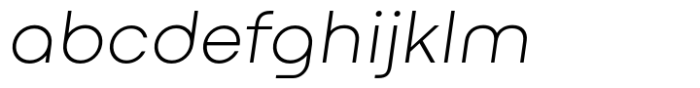 Humant Thin Italic FONT