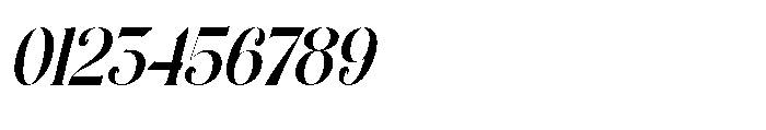 Humble Garden Italic Font OTHER CHARS