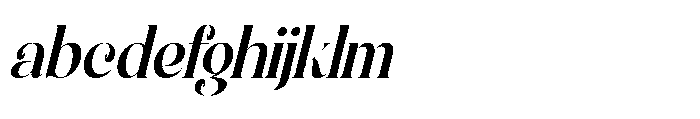 Humble Garden Italic FONT