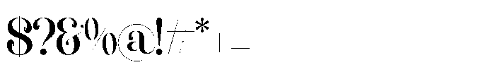 Humble Garden Regular Font OTHER CHARS