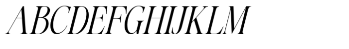 Humility News Italic Font UPPERCASE