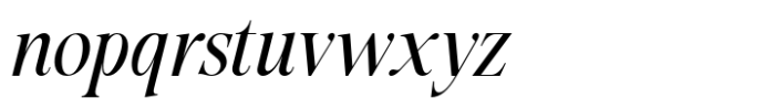 Humility Semi Bold Italic Font LOWERCASE