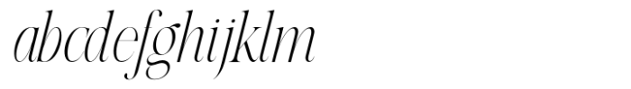Humility Thin Italic FONT