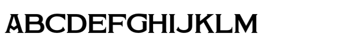 Hundergad Serif Font UPPERCASE
