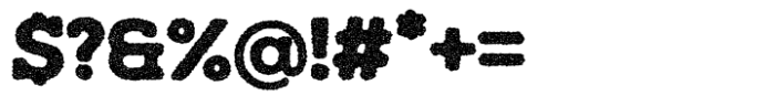 Hundra Cookie Rough Font OTHER CHARS