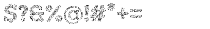 Hundra Mottle Rough Font OTHER CHARS