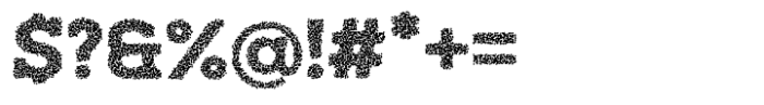 Hundra Speckle Font OTHER CHARS