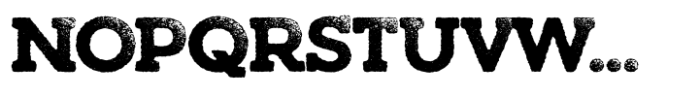 Hundra Torn Rough Font UPPERCASE