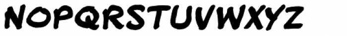 HundredWatt BB Bold Italic Font LOWERCASE