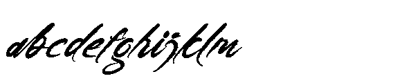 Hunger Bloods Italic FONT