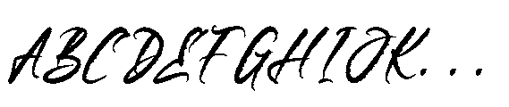 Hunger Bloods Regular Font UPPERCASE