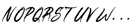 Hunger Bloods Regular Font UPPERCASE