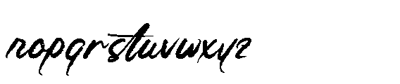 Hunger Bloods Regular Font LOWERCASE