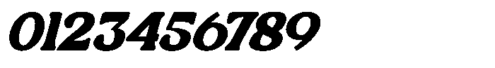Hungry Food Italic Font OTHER CHARS