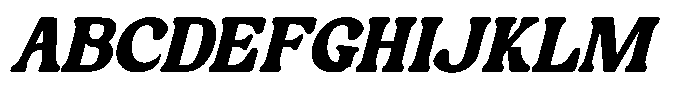 Hungry Food Italic Font UPPERCASE