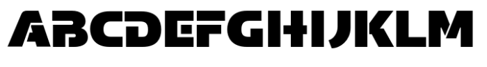 Hunkster Black Font UPPERCASE