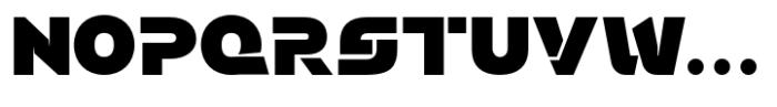 Hunkster Black Font UPPERCASE