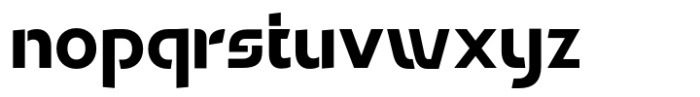 Hunkster Semi Bold Font LOWERCASE