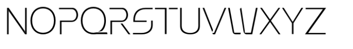 Hunkster Thin Font UPPERCASE