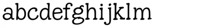 Hunniwell Light Font LOWERCASE