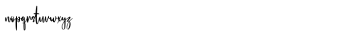 Hunnyflash Regular Font LOWERCASE