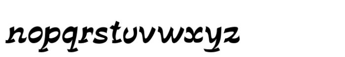 Hunosai Brain Regular Font LOWERCASE