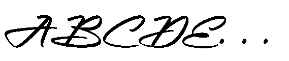 Hunter Anthila Regular Font UPPERCASE
