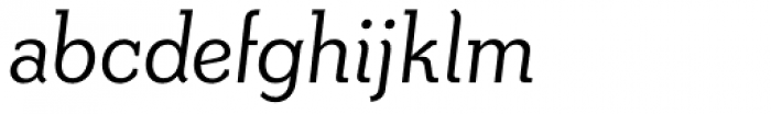 Hunter Italic Font LOWERCASE