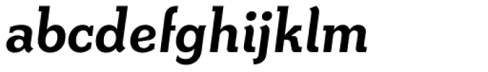 Hunter SemiBold Italic Font LOWERCASE
