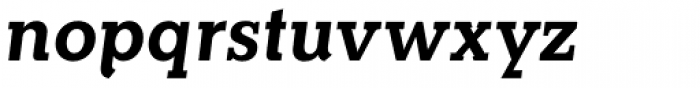 Hunter SemiBold Italic Font LOWERCASE