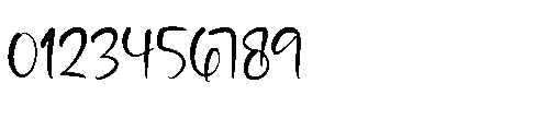 Hunters Fastera Regular Font OTHER CHARS
