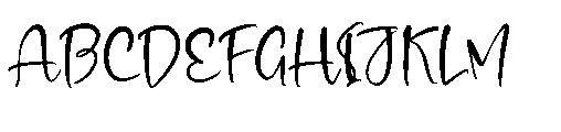 Hunters Fastera Regular Font UPPERCASE