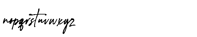Hunthelir Souther Font LOWERCASE