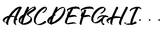 Hunting Gather Regular Font UPPERCASE