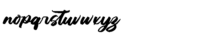 Hunting Gather Regular Font LOWERCASE
