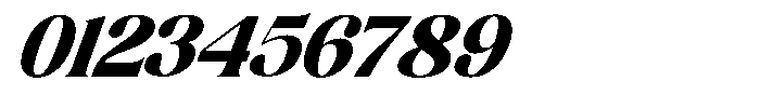 Huntro - Italic Italic Font OTHER CHARS