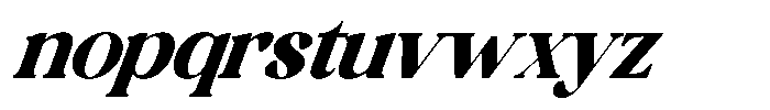 Huntro - Italic Italic Font LOWERCASE