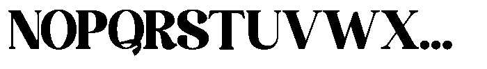 Huntro - Reguler Regular Font UPPERCASE