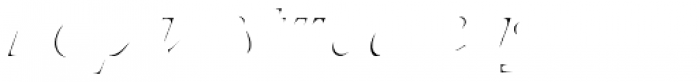 Huoncry Indent Font LOWERCASE