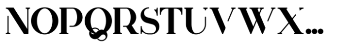 Huova Black Font LOWERCASE