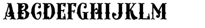 Hupfildac Font UPPERCASE